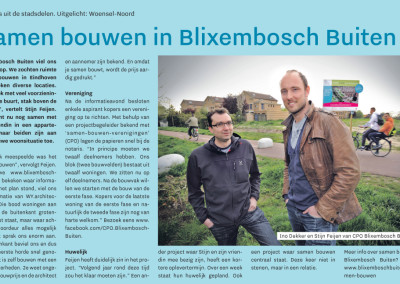 WY.architecten - Collectief Privaat Opdrachtgeverschap: Blixembosch