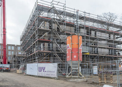 WY architecten - bouwplaats