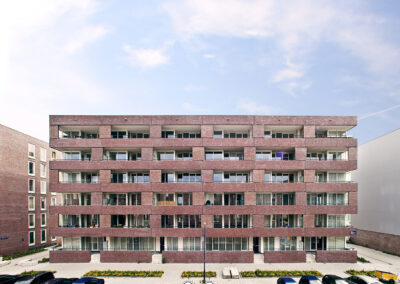 WY.architecten - westgevel blok D