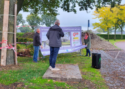 WY.architecten - onthulling bouwbord MFA Merselo